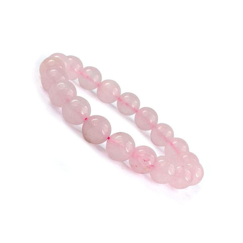 ZAQ Skin & Body Rose Quartz Bracelet - Peace and Calm Thistle 6mm,8mm,10mm