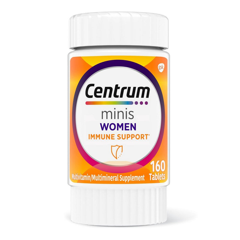 Centrum Centrum Minis + Immune Support Tablet For Women - 160ct Vitamins & Supplements White Smoke