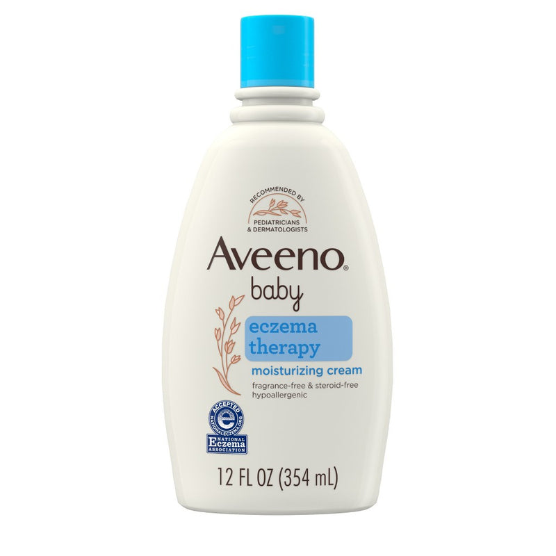 Aveeno Aveeno® Baby Eczema Therapy Moisturizing Cream – 12 Fl. Oz Baby & Toddler White Smoke
