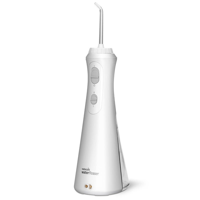 Waterpik Waterpik Cordless Plus Water Flosser, Portable Power Flosser for Teeth & Gums, White (WP-450) Oral Care White Smoke