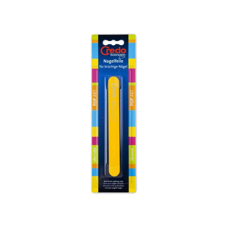 Credo Credo Folding nail file pop art, blister - 16 Oz Cosmetics Sandy Brown