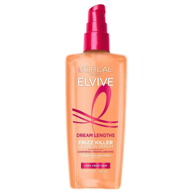 L'Oreal Paris L'Oreal Paris Elvive Dream Lengths Frizz Killer Serum - 3.4 Fl Oz Health & Beauty White Smoke
