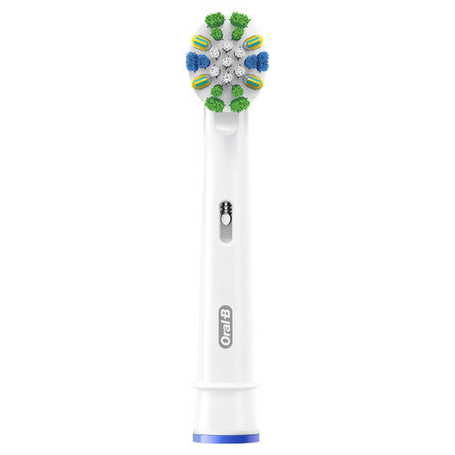 Oral-B Oral-B FlossAction Replacement Brush Head Refill Toothbrush Replacement Heads White Smoke