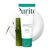 AsiaBeautyMall Purito SEOUL Mighty Bamboo Panthenol Cream Moisturizer White Smoke