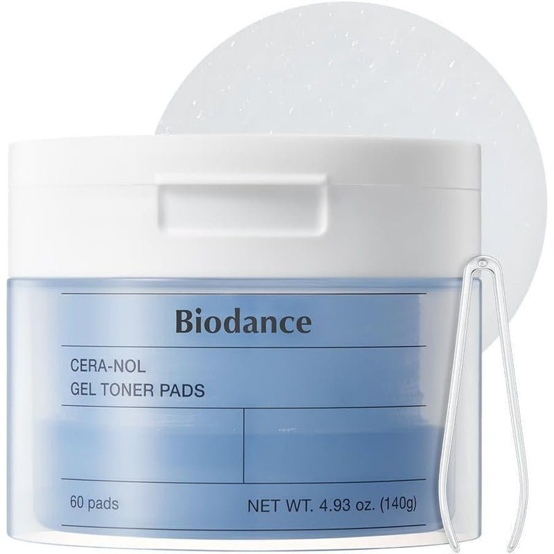 AsiaBeautyMall Biodance Cera-Nol Gel Toner Pads Toner Lotion White Smoke