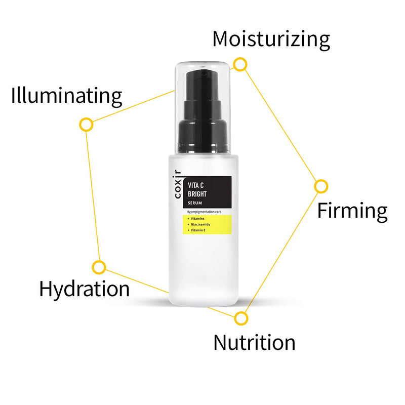 AsiaBeautyMall Coxir Vita C Bright Serum Serum White Smoke
