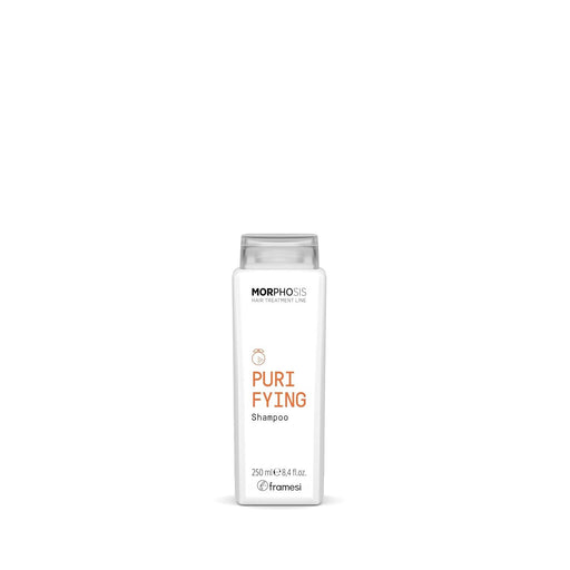 VIP Extensions Framesi Morphosis Purifying Shampoo, Dry Scalp, 8.4 fl oz Shampoo White Smoke