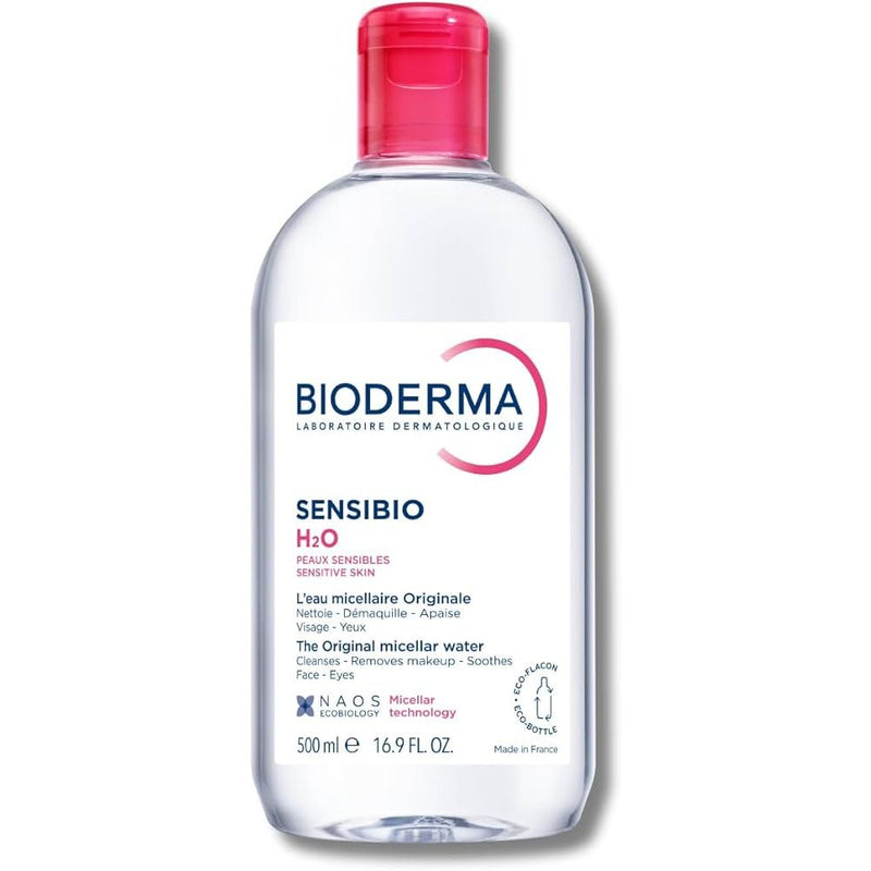 Bioderma Bioderma Sensibio H2O The Original Micellar Water 500ml Makeup Removers White Smoke