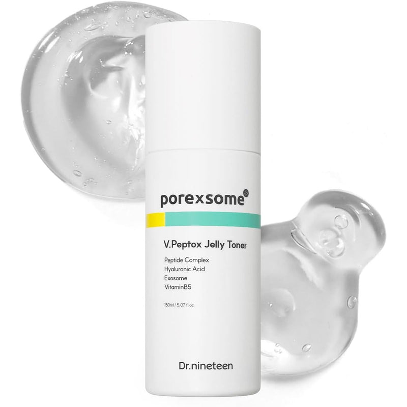 AsiaBeautyMall Dr. nineteen Porexsome V.Peptox Jelly Toner Toner Lotion White Smoke