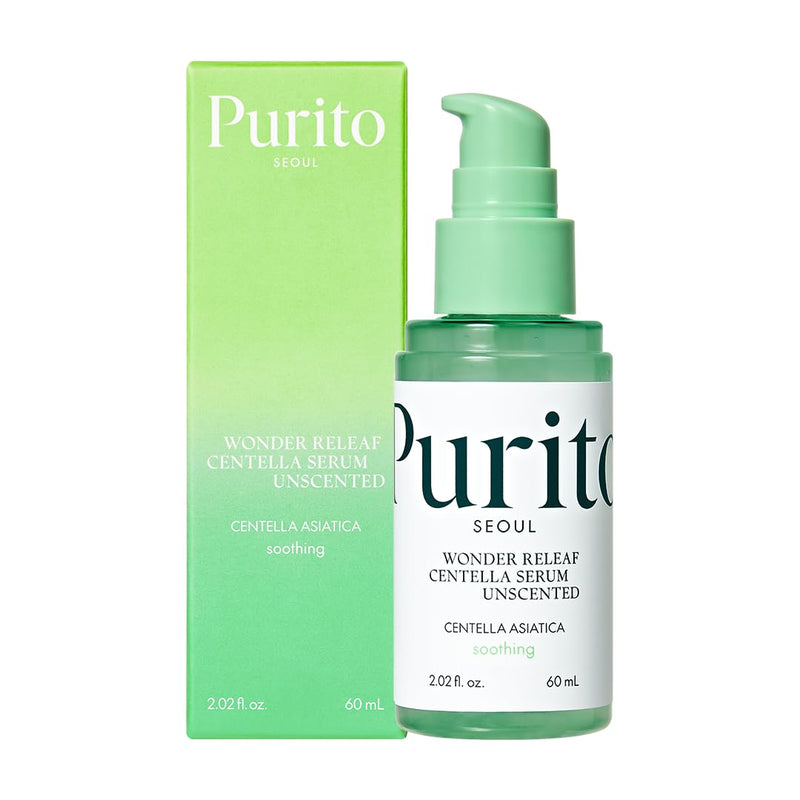AsiaBeautyMall Purito SEOUL Wonder Releaf Centella Serum Unscented Serum White Smoke