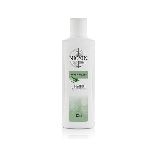 Nioxin Nioxin Scalp Relief Cleanser Conditioner for Sensitive Dry and Itchy Scalp 6.7 Oz Hair Conditioner Light Gray