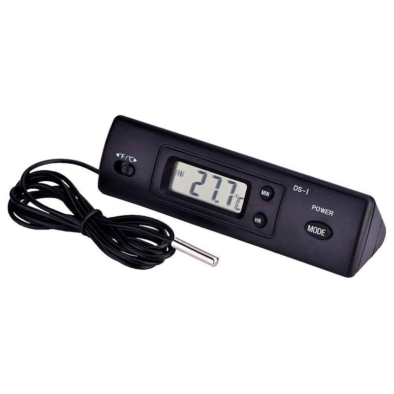 Medisca Digital Temperature and Humidity Meter with Remote Probe Medical Thermometers White Smoke