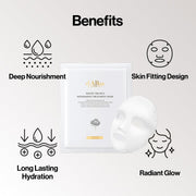 AsiaBeautyMall d'Alba piedmont White Truffle Nourishing Treatment Mask Face Mask Lavender