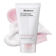 AsiaBeautyMall Biodance Collagen Mask To Foam Cleanser Face Cleanser White Smoke