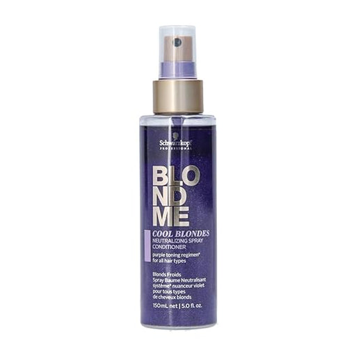 Schwarzkopf Schwarzkopf BlondMe Color Correction Spray Conditioner Cool 150ML Spray Conditioner White Smoke