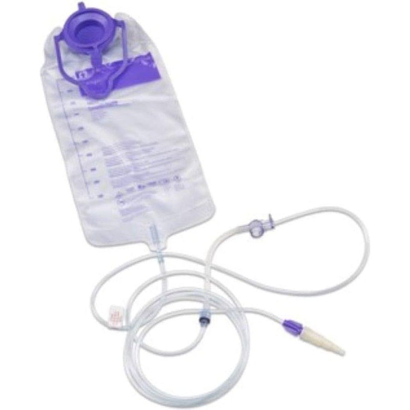 Kangaroo Kangaroo Joey Enteral Feeding Pump Set, 1000 mL Bag (Case of 30) Medical Supplies White Smoke