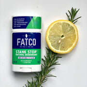FATCO Skincare Products Stank Stop Deodorant Stick, Rosemary+Lemon, 1.7 Oz Lavender