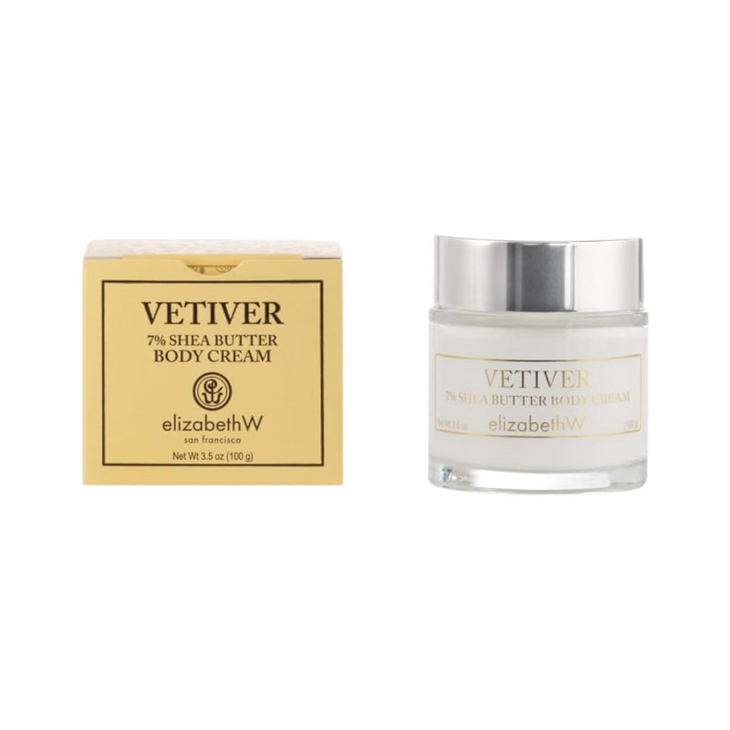 Elizabeth W Elizabeth W Vetiver 7% Shea Butter Body Cream 3.5oz Body Cream Wheat