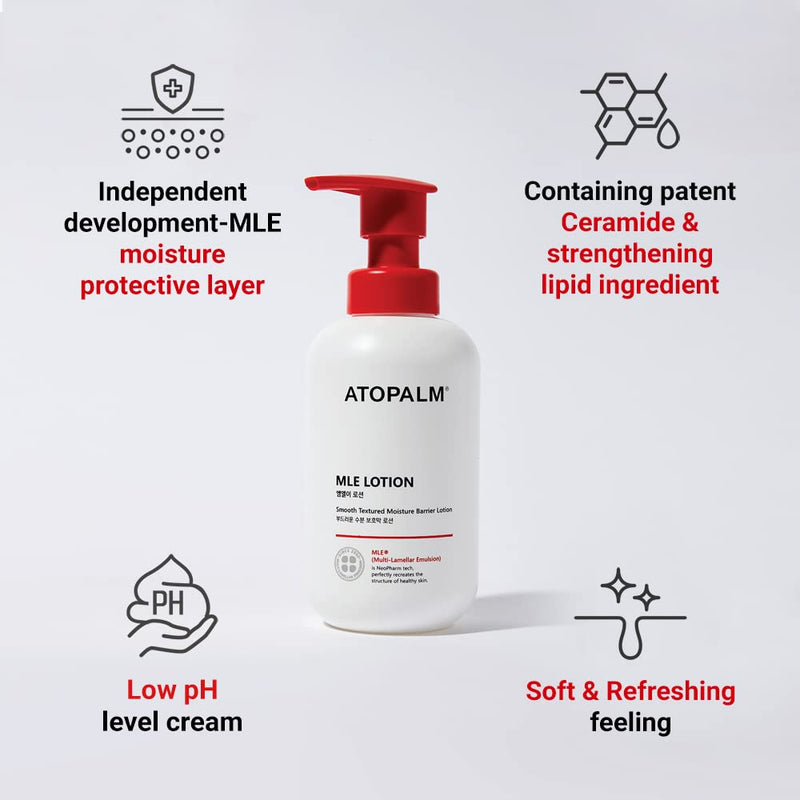 AsiaBeautyMall ATOPALM MLE Skin Barrier Lotion Body Lotion Lavender