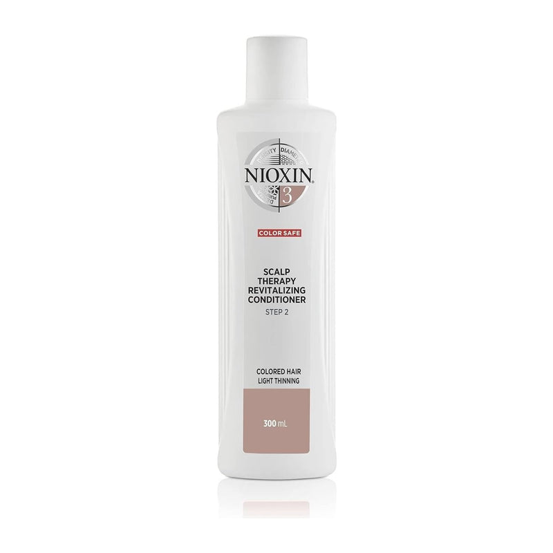 Nioxin Nioxin Scalp Therapy Conditioner for Fine Hair System 3: Chemically Treated 10.1 Oz Hair Conditioner Light Gray