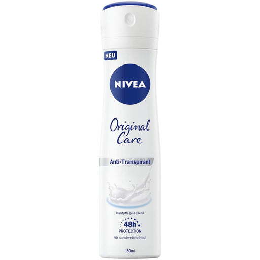 Nivea NIVEA Original Care 48h Antiperspirant Spray for Women 150 ml Deodorant & Anti-Perspirant White Smoke