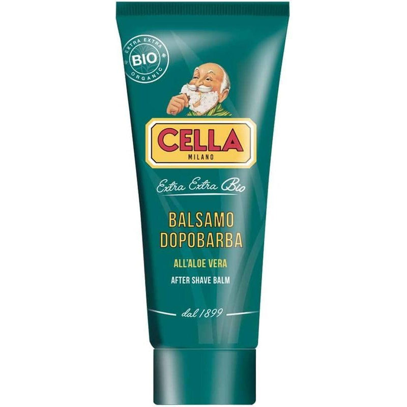 Cella Cella Organic Aloe Vera After Shave Balm 100ml Shaving & Grooming Sea Green