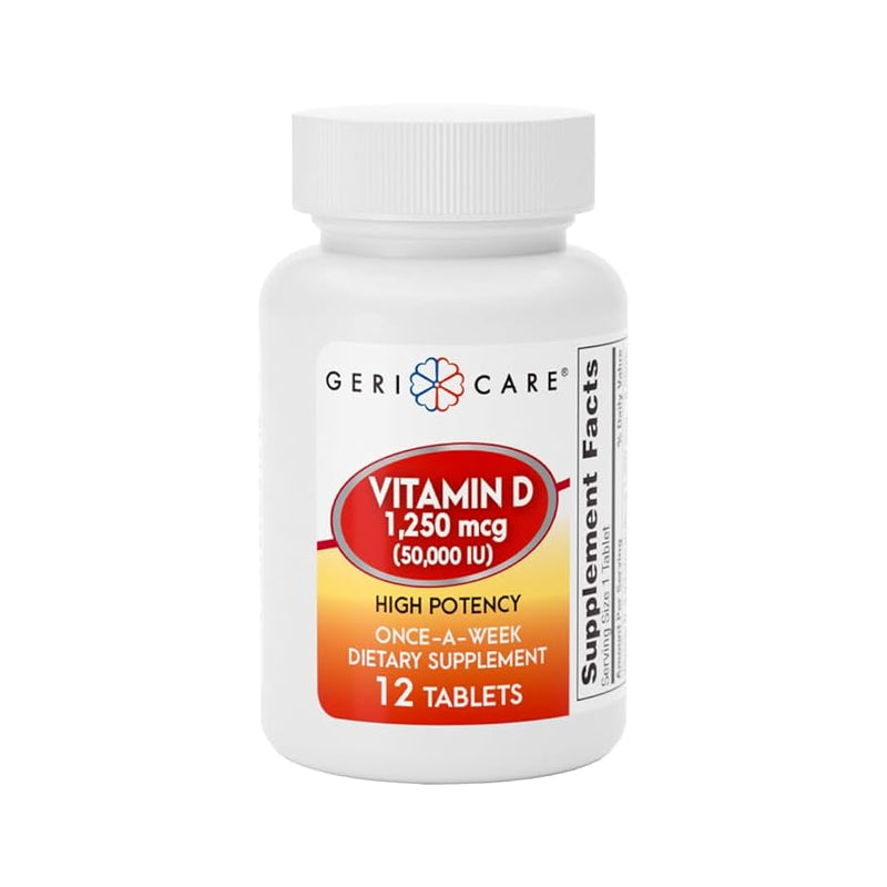 GeriCare Gericare vitamin d 50,000 iu once-a-week (12 ct) - high potency bone & immune support Vitamins & Supplements Lavender
