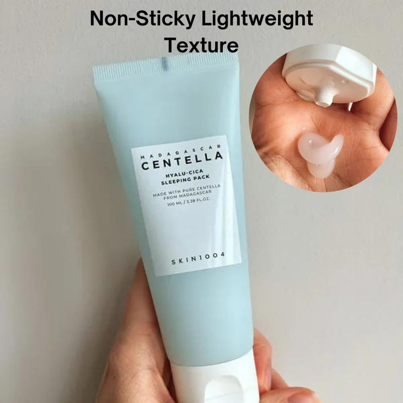 AsiaBeautyMall SKIN1004 Madagascar Centella Hyalu-Cica Sleeping Pack Face Mask Gray