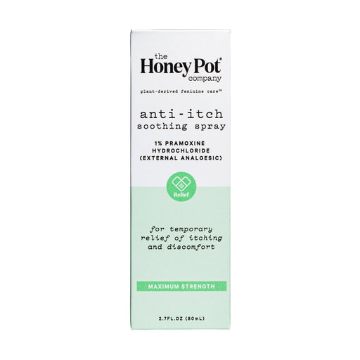 The Honey Pot The Honey Pot Anti-Itch Spray – 1% Pramoxine  - 2.7 Fl Oz Personal Care Light Gray