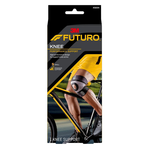 Futuro Futuro Sport Moisture Control Knee Support, Moderate, Small Supports & Braces Black