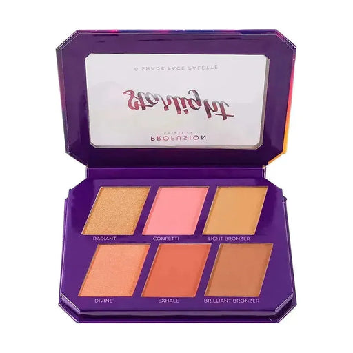 Profusion Cosmetics Euphoric Glam | Starlight Face Palette Face Dark Slate Blue