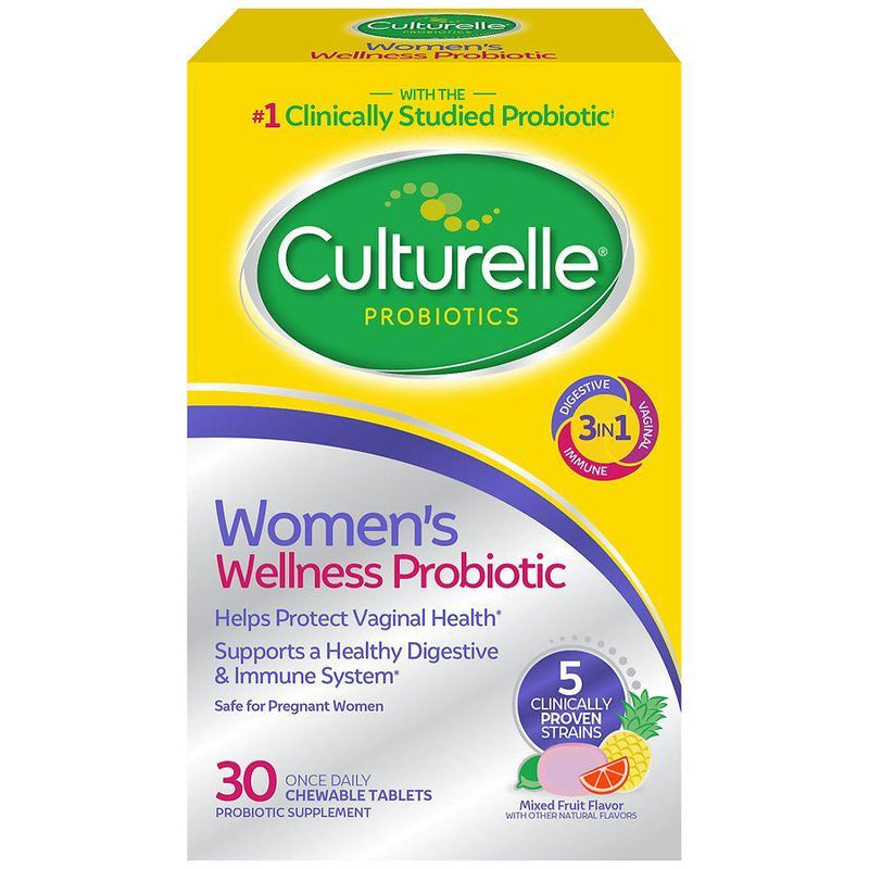 Culturelle Culturelle Women's Wellness Probiotic Chewables Vitamins & Supplements Gold