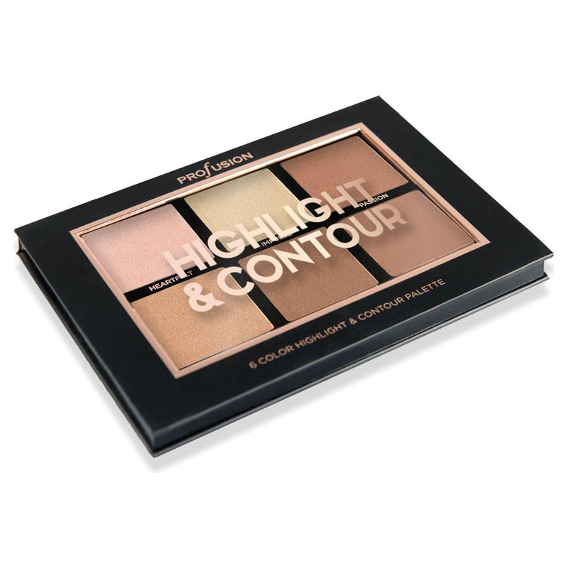 Profusion Cosmetics HIGHLIGHT & CONTOUR | Studio Icon Collection Face Tan