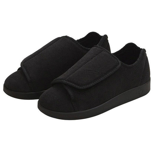 Silvert's Silvert's Xx-Wide Easy Closure Slipper Medical Supplies Black