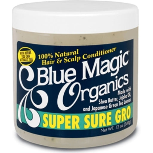 Blue Magic Blue Magic Originals Super Sure Gro Hair & Scalp Conditioner, 12 Oz Health & Beauty White Smoke