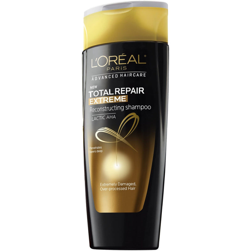 L'Oreal L'Oreal Paris Elvive Total Repair 5 Extreme Shampoo for Damage, 12.6 oz Shampoo Black