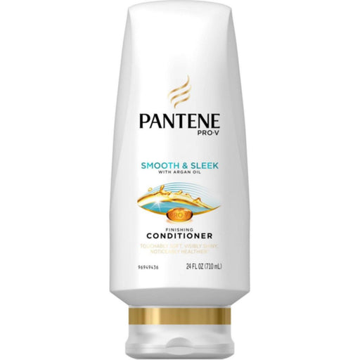 Pantene Pantene Pro-V Smooth & Sleek Conditioner, 24 Fl Oz Conditioners White Smoke