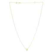 Bids.com 14k Yellow Gold Star of David Necklace Necklaces White Smoke 18 / Yellow Gold