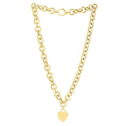 Bids.com 14k Yellow Gold Rolo Link Necklace (11.40 mm) Necklaces White Smoke 18 / Yellow Gold