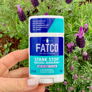 FATCO Skincare Products Stank Stop Deodorant Stick, Lavender+Sage, 1.7 Oz Light Gray