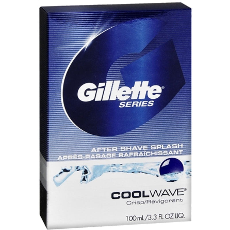 Gillette Gillette Series After Shave Splash, Cool Wave - 3.3 Fl Oz After Shave Splash Lavender