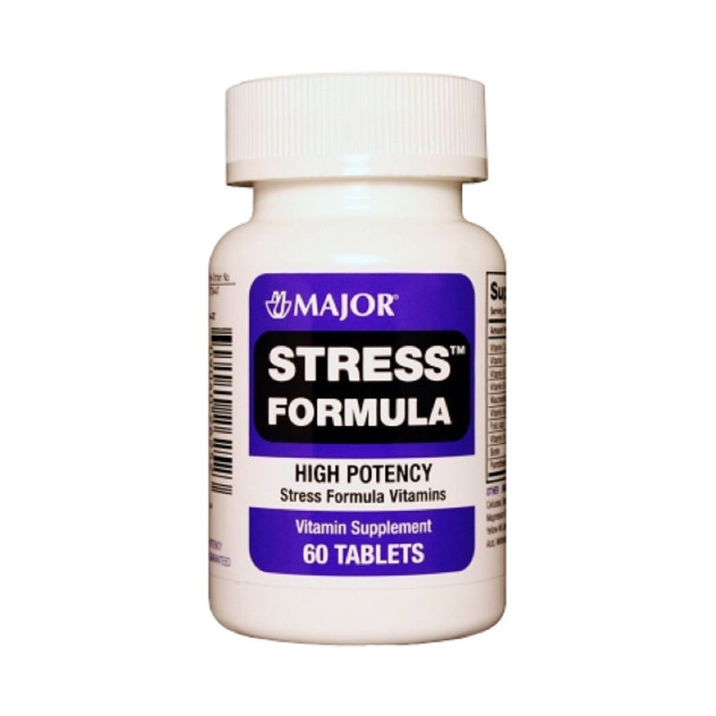 Major Major Stress Formula High Potency Vitamin Supplement - 60 Tablets Vitamins & Supplements Lavender