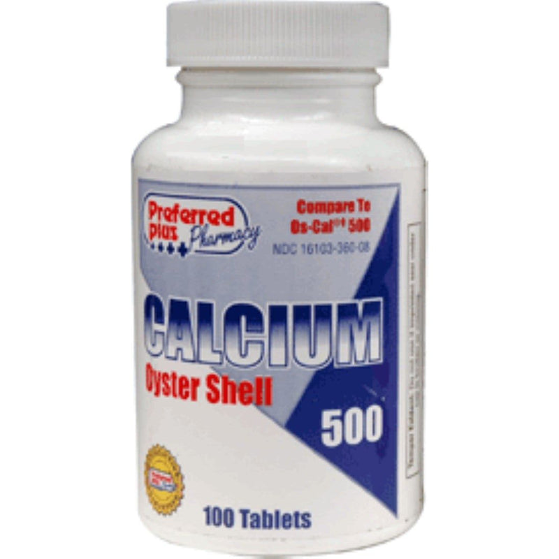 Preferred Plus Preferred Plus 4 Pack - De Calcio Tabletas De 500 Mg, Concha De Ostra White Smoke