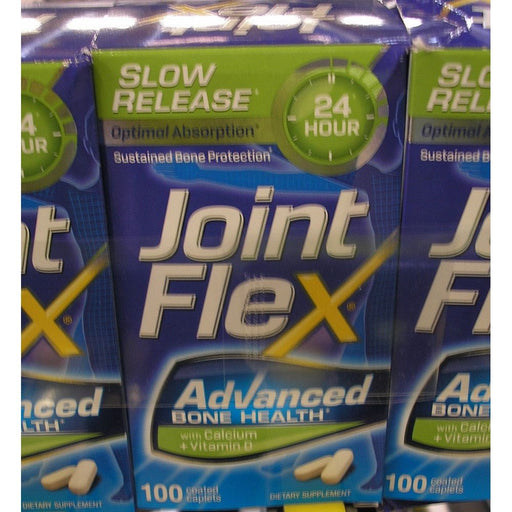 Jointflex Jointflex Joint Flex Advanced Bone Health Coated Caplets 100ct Vitamins & Supplements Dark Slate Gray