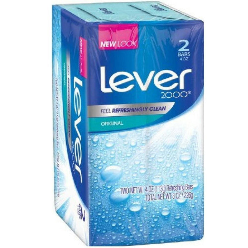 Lever 2000 Lever 2000 Original Refreshing Bar Soap - 2 X 4.5 Oz Bars Bar Soap White Smoke