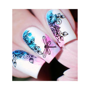 UberChic Beauty Whimsical By Nature-01 Stamping Plate Thistle