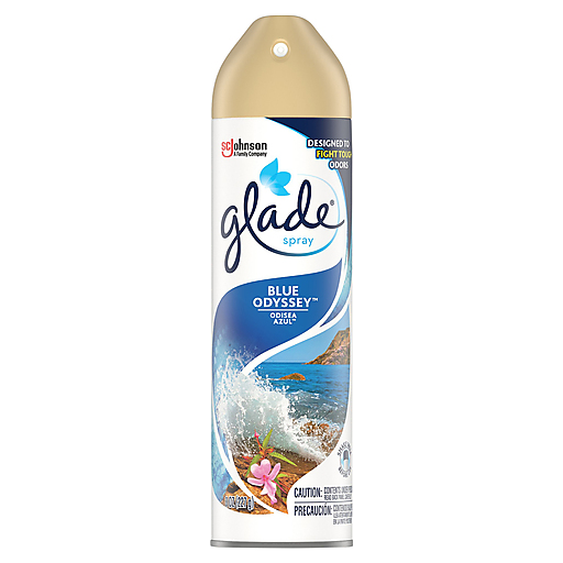 Glade Glade Spray Blue Odyssey Air Freshener 8 Oz. Aerosol Can Air Fresheners White Smoke