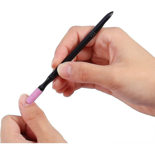 Credo Credo Ceramic cuticle remover 12cm black - 16 Oz Cosmetics Tan