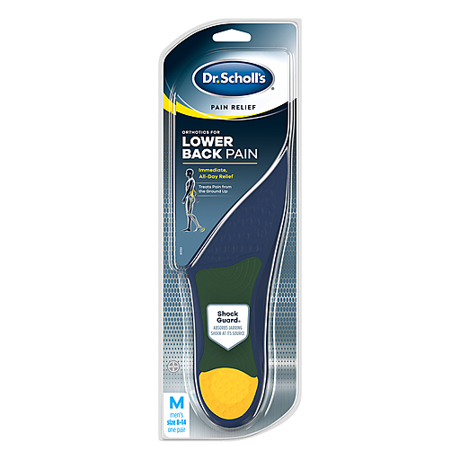 Dr Scholls Dr Scholls Mens Size 8 13 For Lower Back Pain Orthotics Personal Care Dark Slate Gray