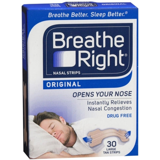 Breathe Right Breathe Right Original Tan Nasal Strips - 30ct Health & Beauty Lavender